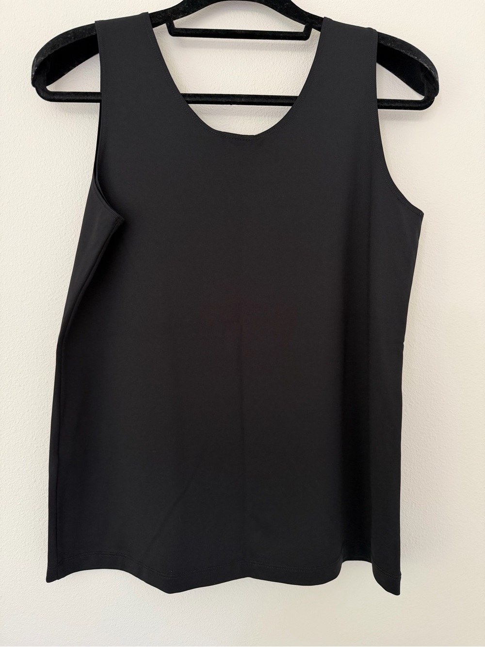 Chico’s Classic Black Sleeveless Tank Top - Women's Large, Chico’s size 2 - Picture 4 of 10